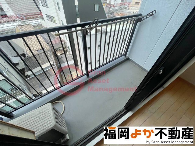 バルコニー　落ち着いた時間を過ごせるバルコニーです