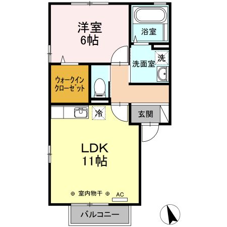 シャルマンの間取り写真