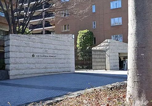 広尾ガーデンフォレスト B棟の外観写真