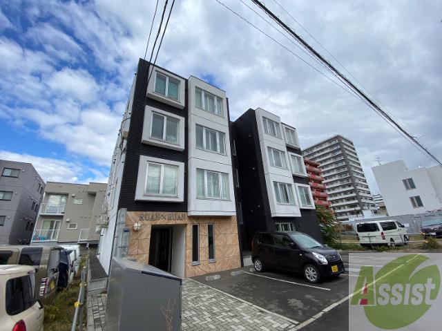 建物外観　札幌市中央区南５条西「ＲＵＡＮ×ＲＵＡＮ」