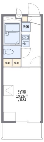 レオパレスPCOTTの間取り写真