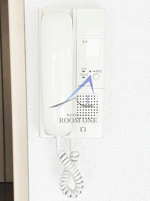 セキュリティ　インターフォンです。