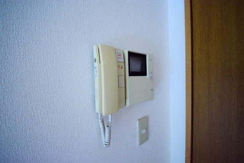 セキュリティ　モニタ付きインターホン