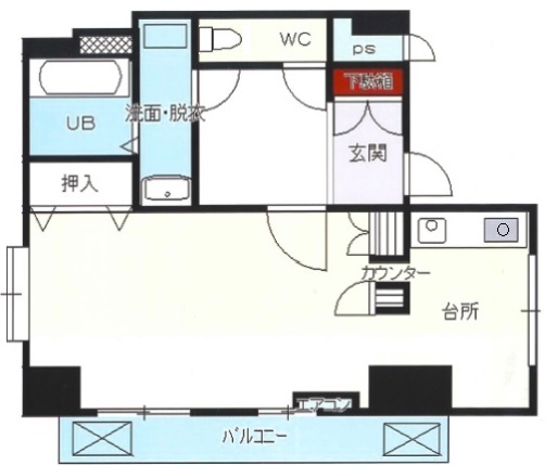 グリーンキャピタル本町の間取り