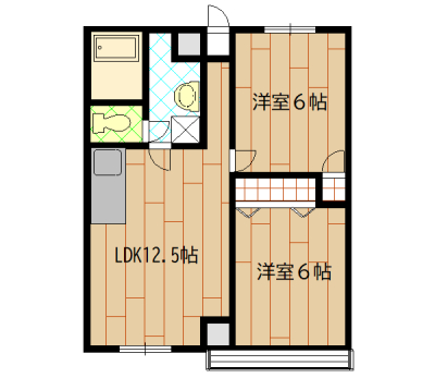 シャトレー新井の間取り