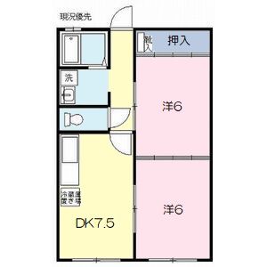 ニュー清住Bの間取り