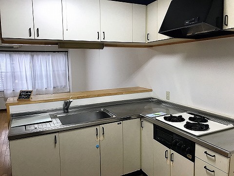 キッチン　広々LDK