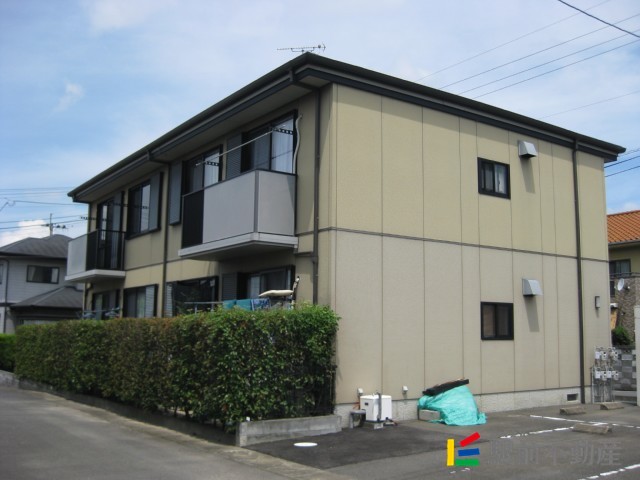 朝倉郡筑前町篠隈のアパートの建物外観