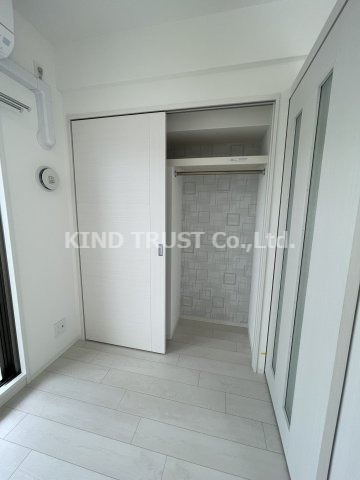 収納　たっぷりとした収納スペースです