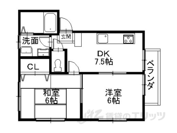 アグリヒサシ10の間取り