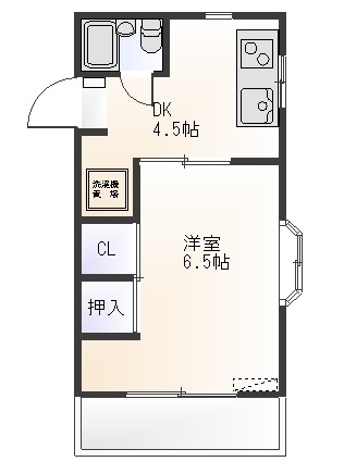 栗山ビル・ヤマキマンションの間取り