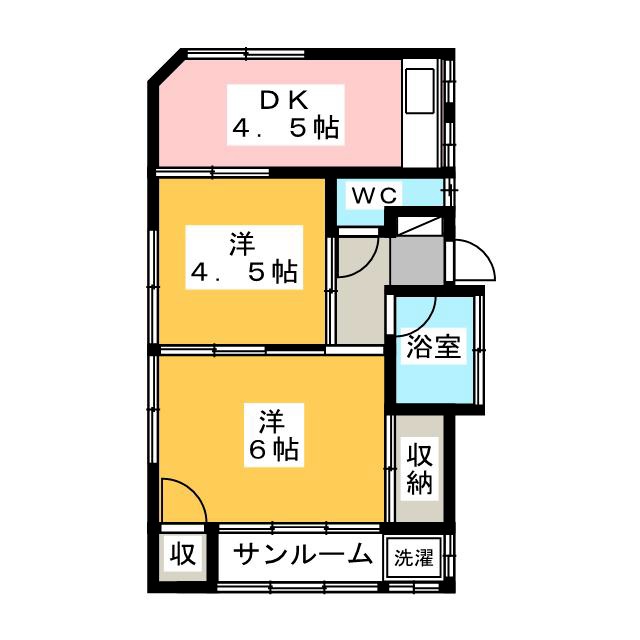 パール丸山の間取り