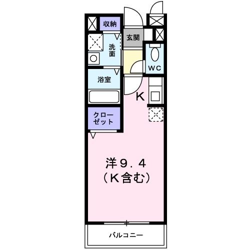 ジェンテ　カーサの間取り