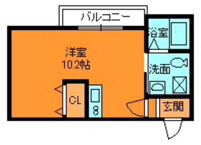 生駒郡三郷町勢野東のアパートの間取り