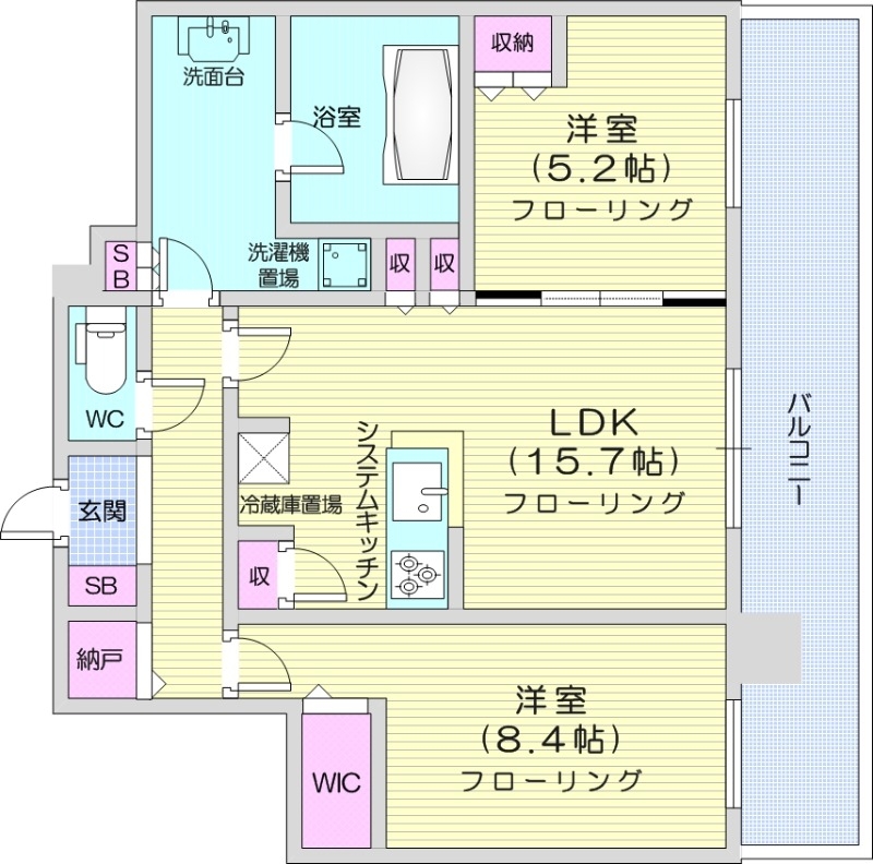 ONE札幌ステーションタワーの間取り