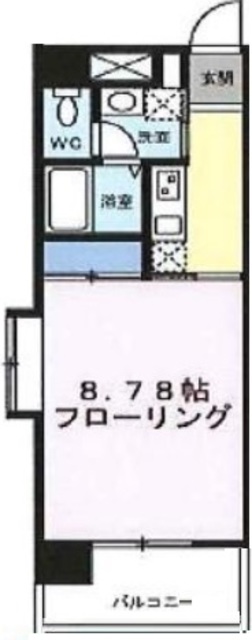 【都町小川マンションの間取り】