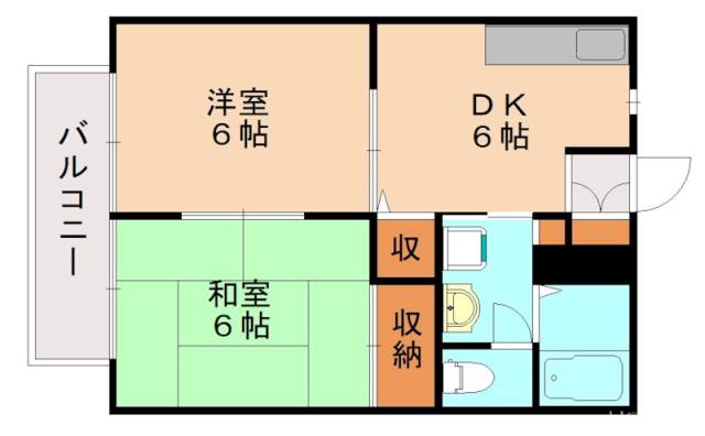 フレグランス光陽台の間取り