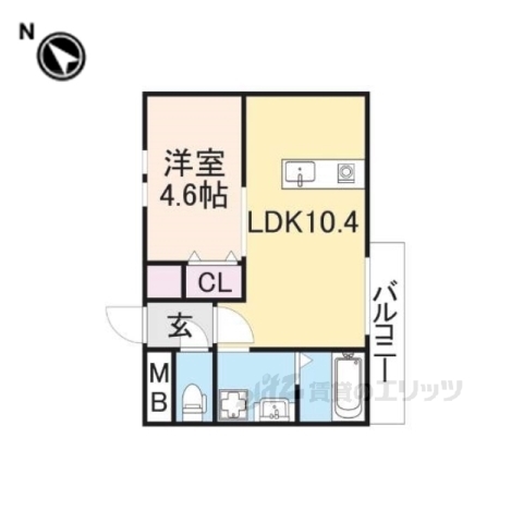 ウインドヒル御殿山２の間取り