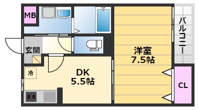 プリムローズヒル神石の間取り