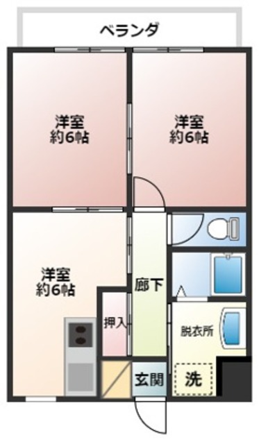 【マーガレットシティの間取り】