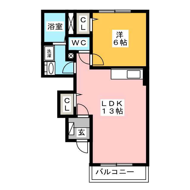 ラフレシールIIの間取り