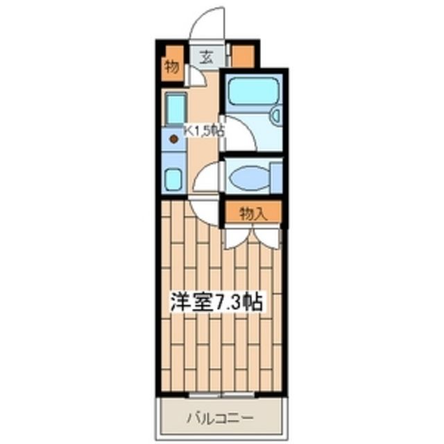 ヴァンテアン矢向の間取り