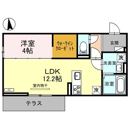 クロッシア住吉町の間取り