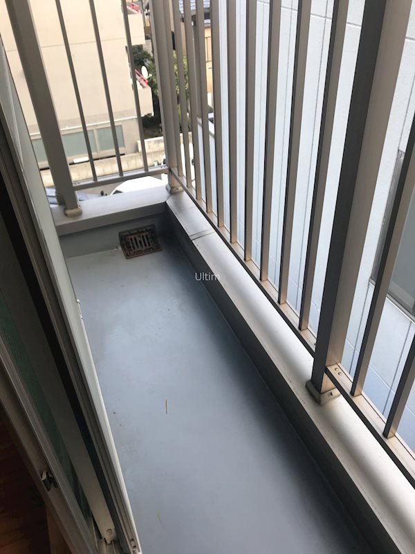 バルコニー　違うお部屋の写真です。ご参考までに