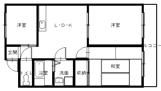 東亜物産ビルの間取り