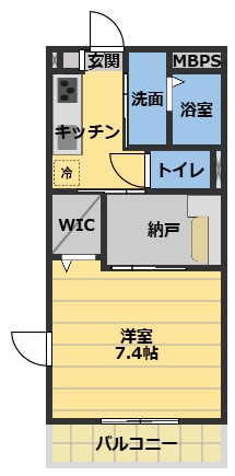 津市雲出本郷町ーロイヤルグランコート津の間取り