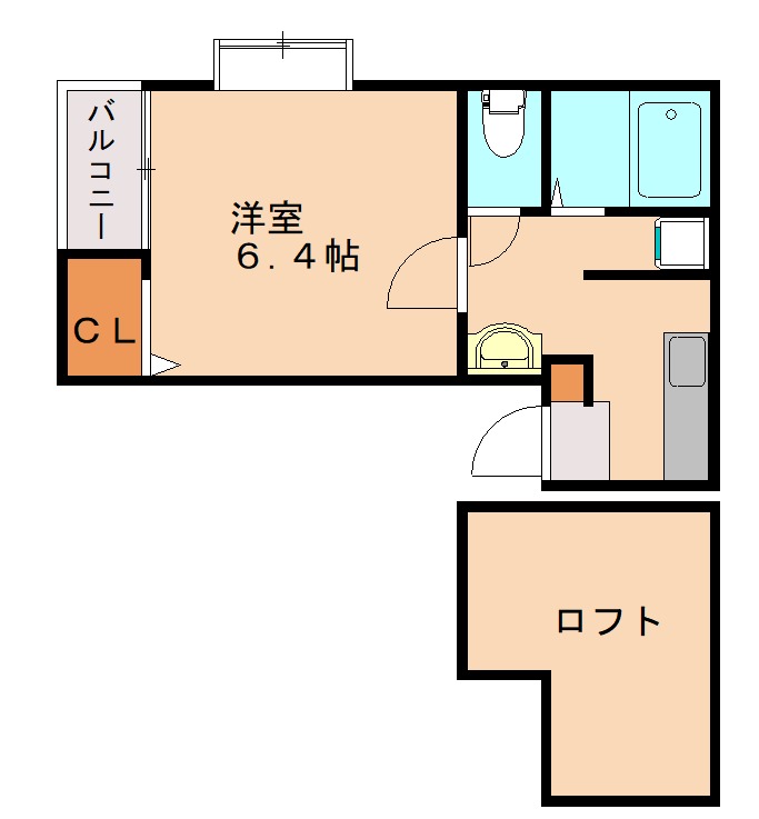 クリスタルK九大南の間取り