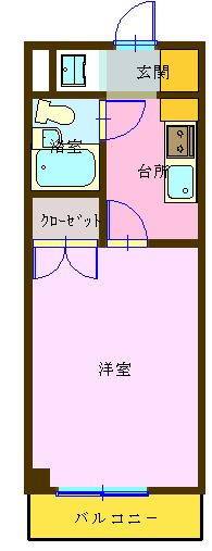 メゾンチコの間取り