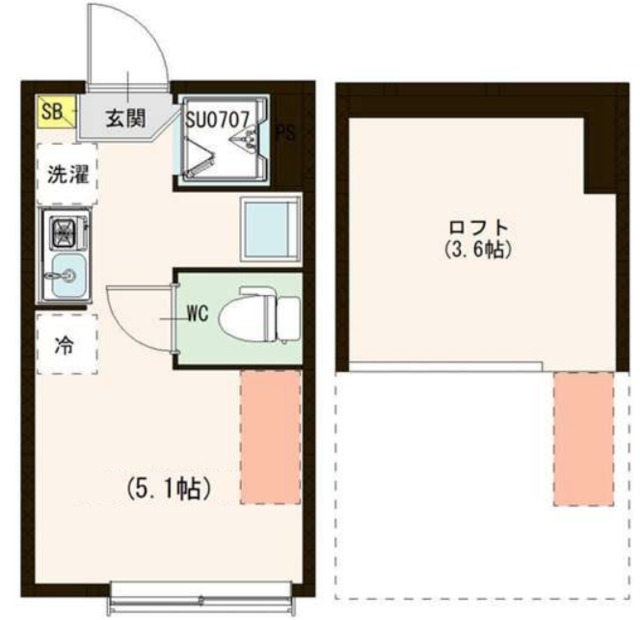 Cozy House 南阿佐ケ谷の間取り