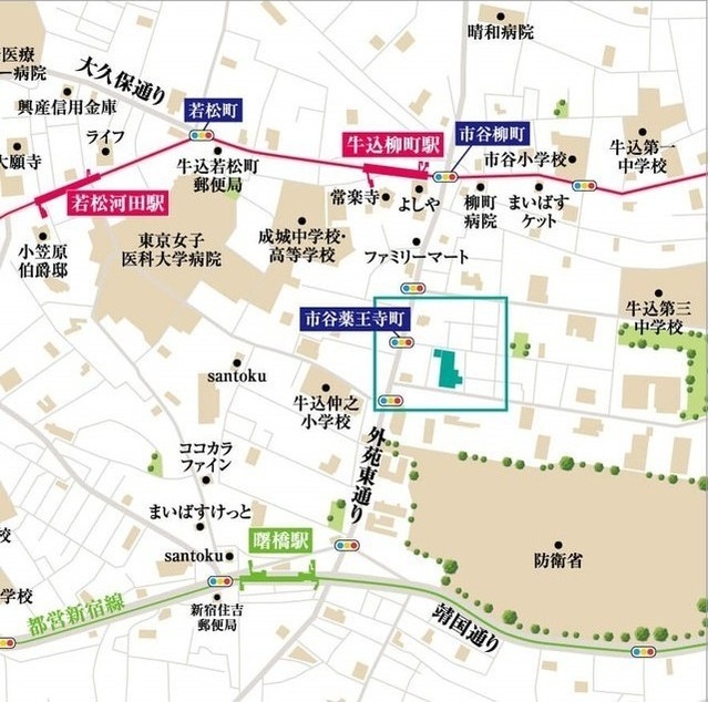 【オアーゼ新宿市谷薬王寺のその他】