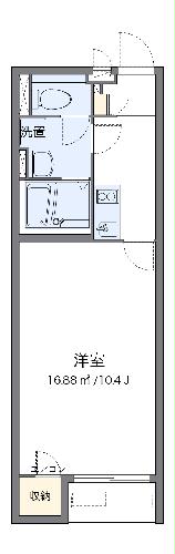 クレイノグローリーIIの間取り