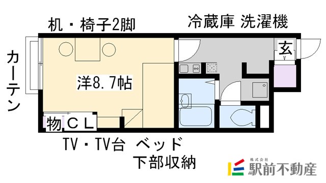 レオパレス大保の間取り