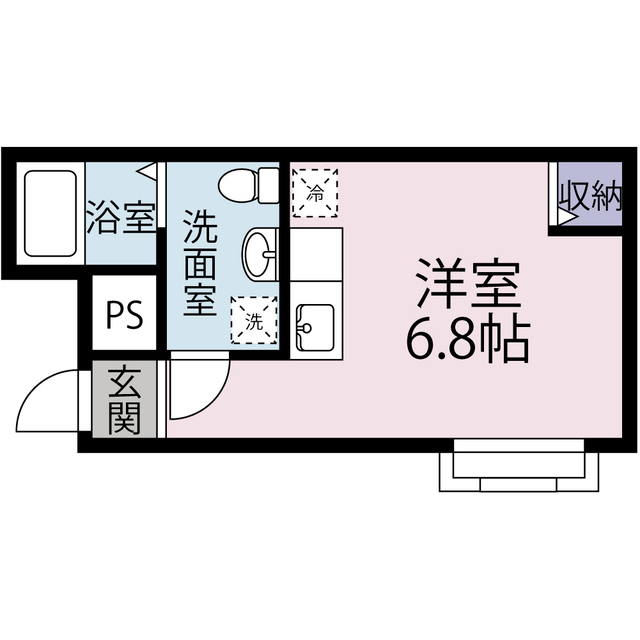 エミネックス新都心IVの間取り