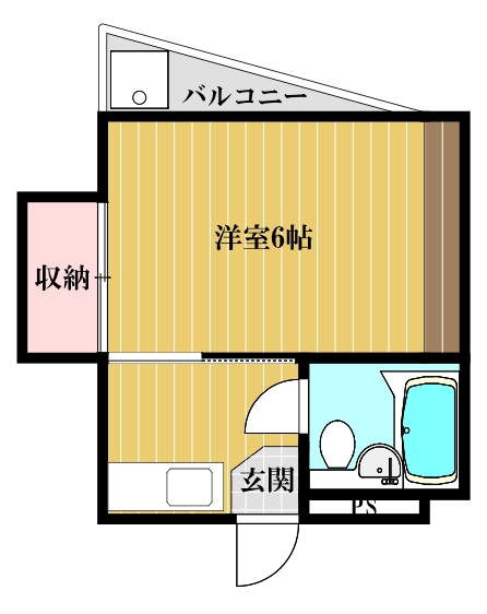 アージオ住吉の間取り