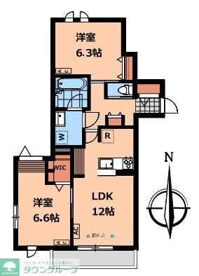 グランメゾン美鈴の間取り