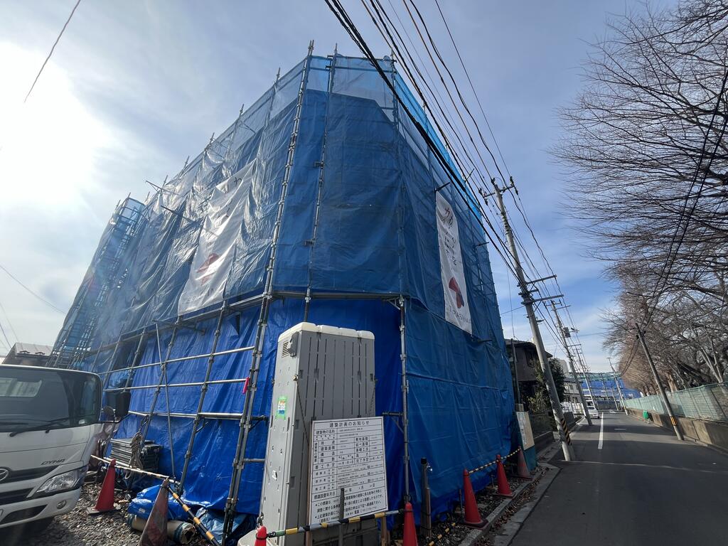 仮称）表柴田新築APの建物外観