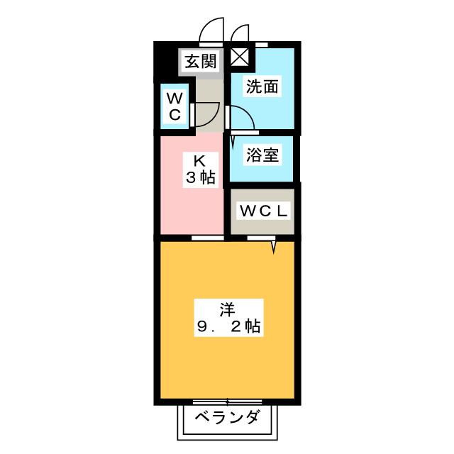 ユウェンタースの間取り