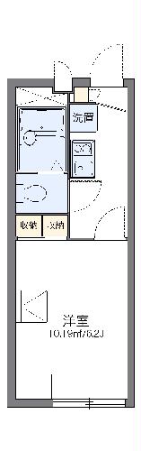 レオパレスエターナルIIIの間取り