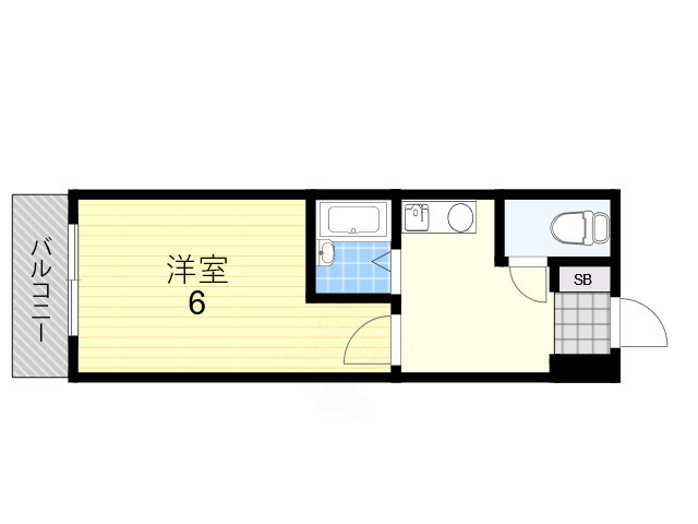 ビジタル丸山通3の間取り