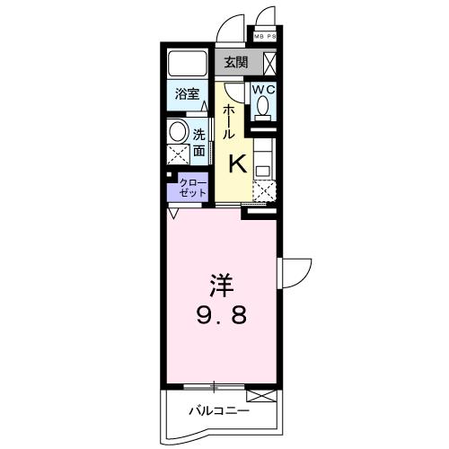 アクア久根山の間取り