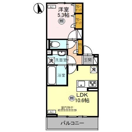 アンブランシュの間取り