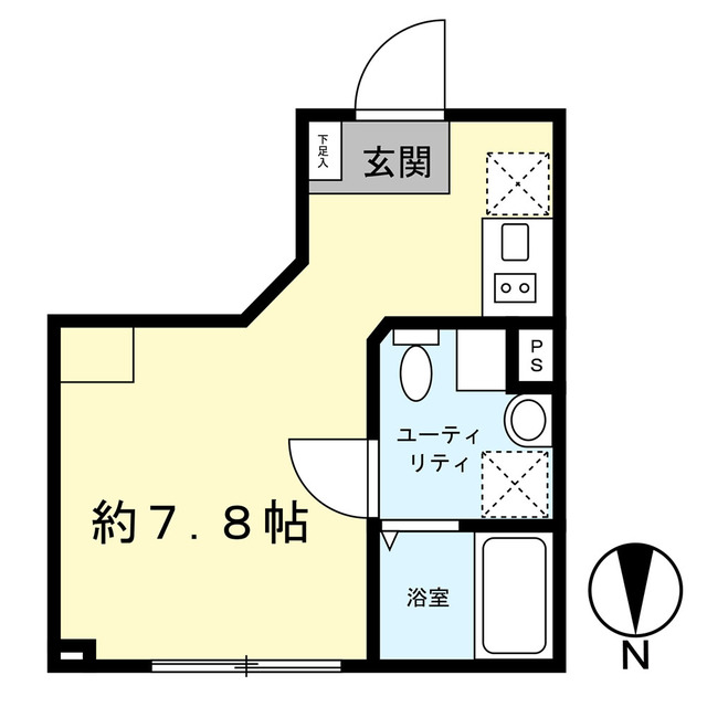 プラチナフォルム中延ＥＡＳＴの間取り