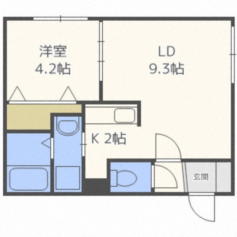 ＲＩＲＵＪＹＵ　ＨＩＲＡＧＩＳＨＩの間取り