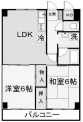 【川崎市川崎区宮前町のマンションの間取り】