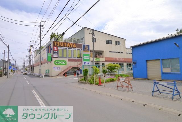 【川越市大字砂新田のアパートのコンビニ】