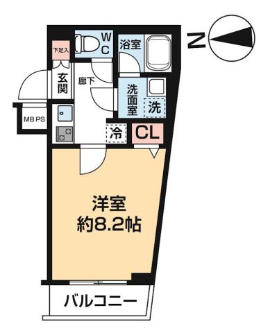 ＭＡーＲＯ羽田の間取り